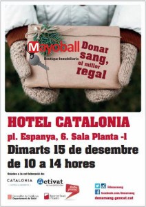 cartel nadal donacion sangre barcelona 15122016